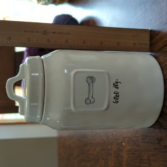 Rae Dunn Dog Treat Container - Picture 6 of 8
